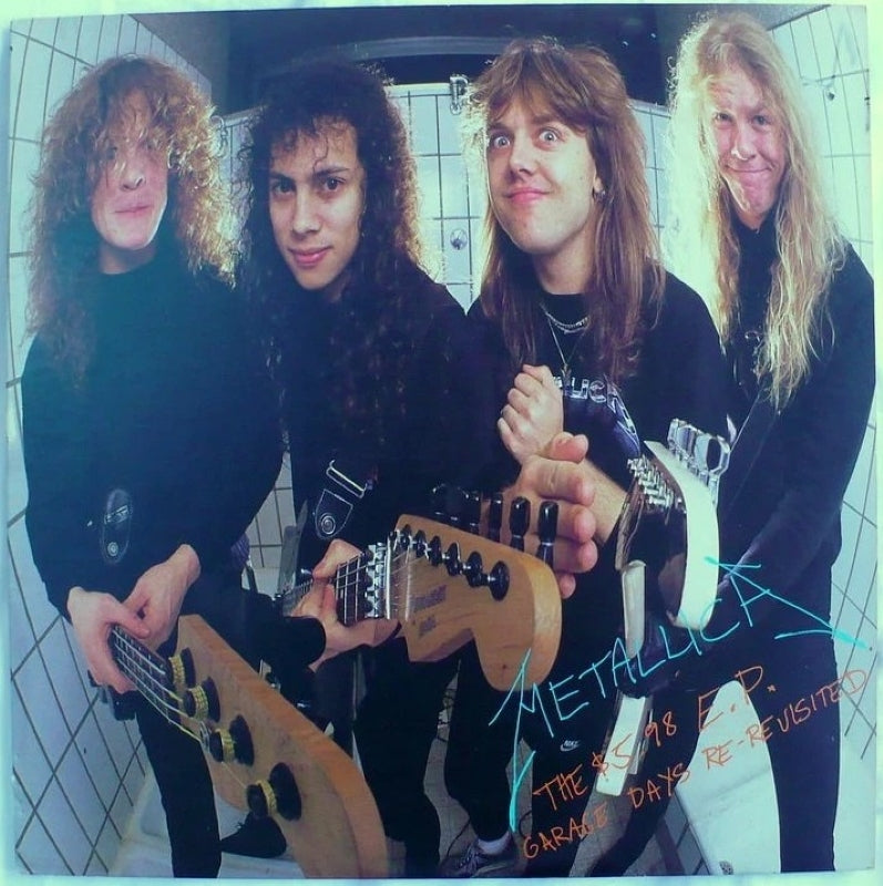 Metallica $5.98 Garage Days Re-Revisited 1987 Vintage Record.