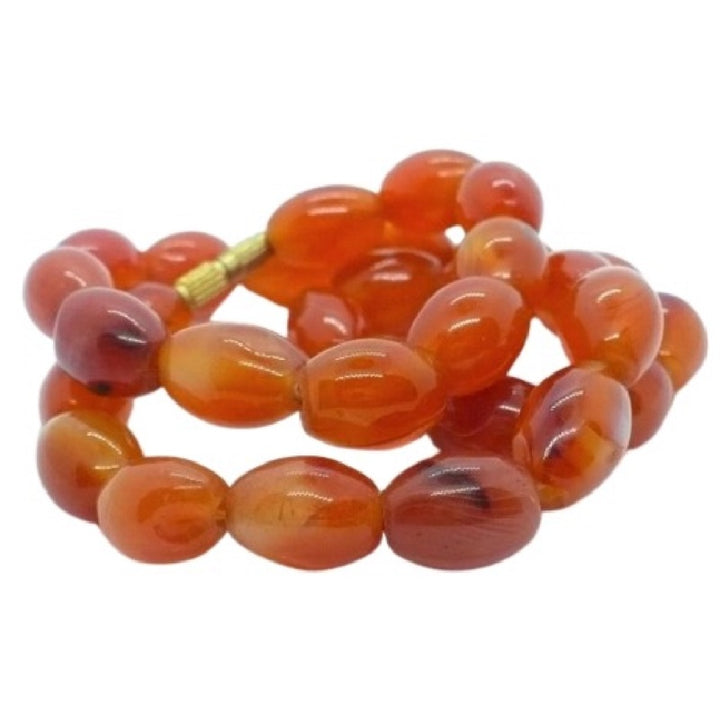 1980s Carnelian Choker Necklace