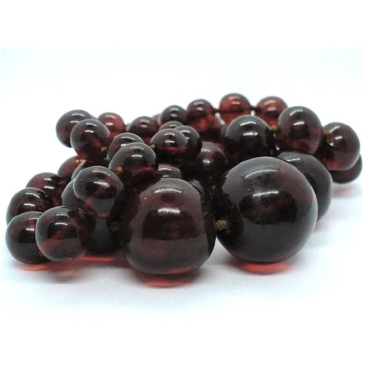 1920s Cherry Amber Necklace