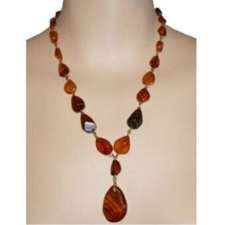 1910 Amber Allure Necklace