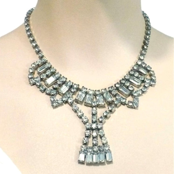 1950s Burlesque Babe Bib Necklace