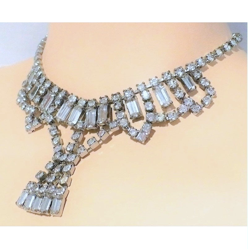 1950s Burlesque Babe Bib Necklace