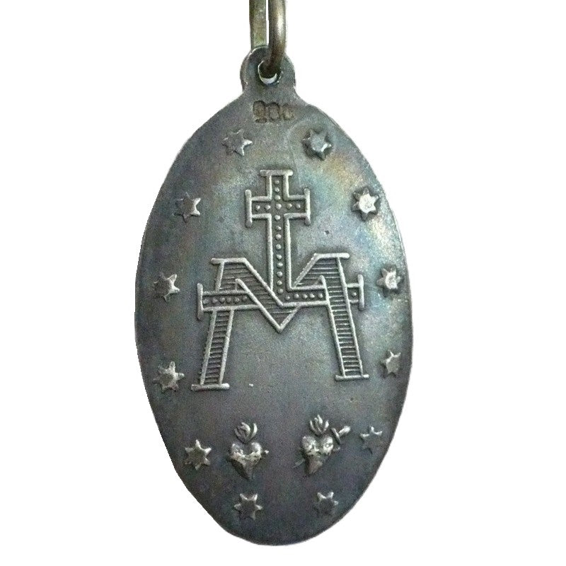 Victorian Sterling Miraculous Medal