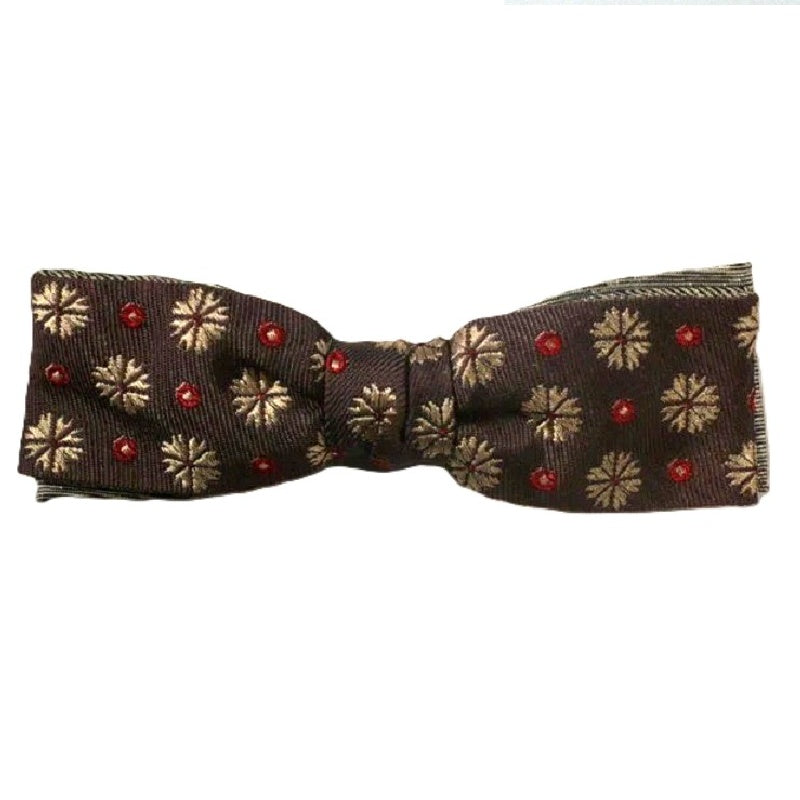 1940s Foulard Batwing Bow Tie.