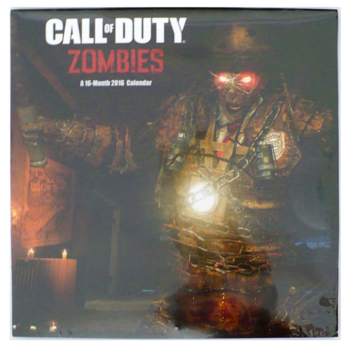 Call of Duty Zombies 16-Month Wall Calendar 2016