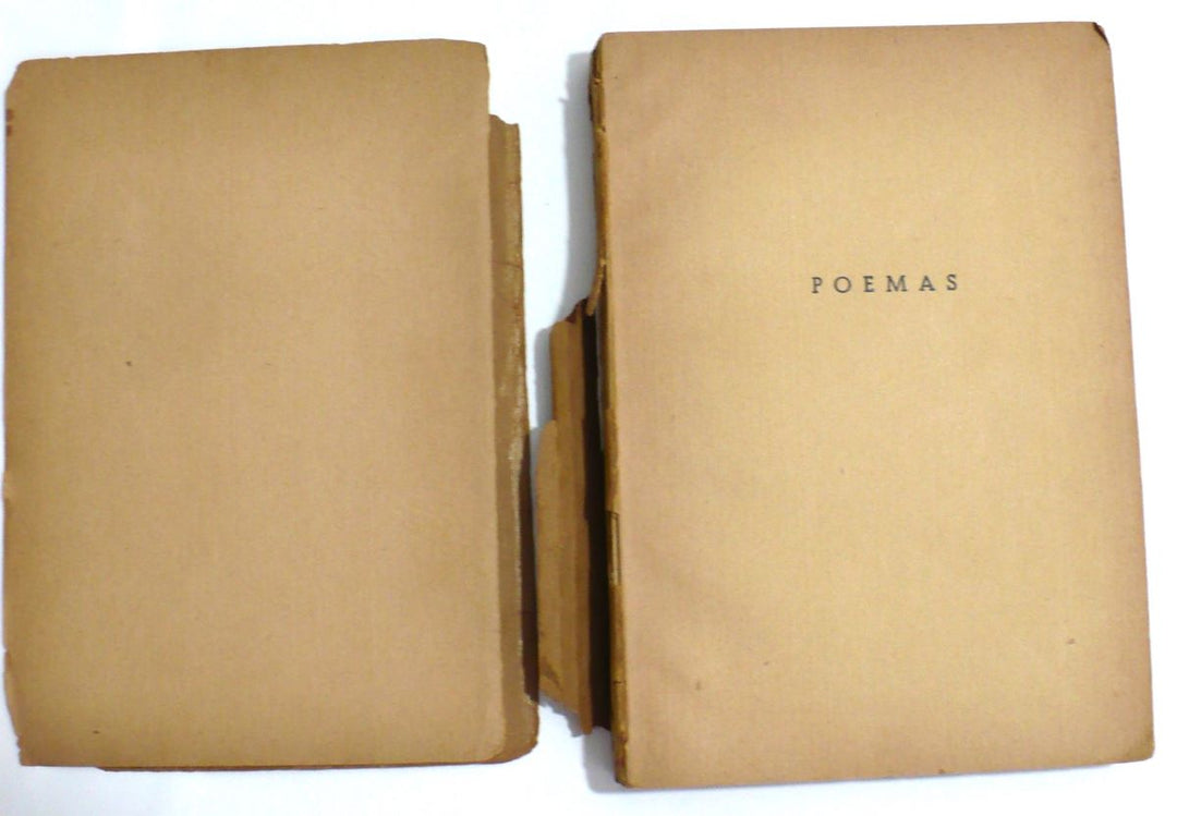 Poemas Walt Whitman Poems 1950 Spanish Edition Vasseur Leaves of Grass