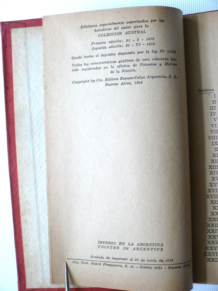 La Corte de Carlos IV by Galdos 1952 Spanish Edition