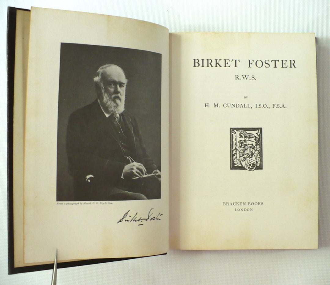 The Life and Work of Birket Foster by H. M. Cundall 1986