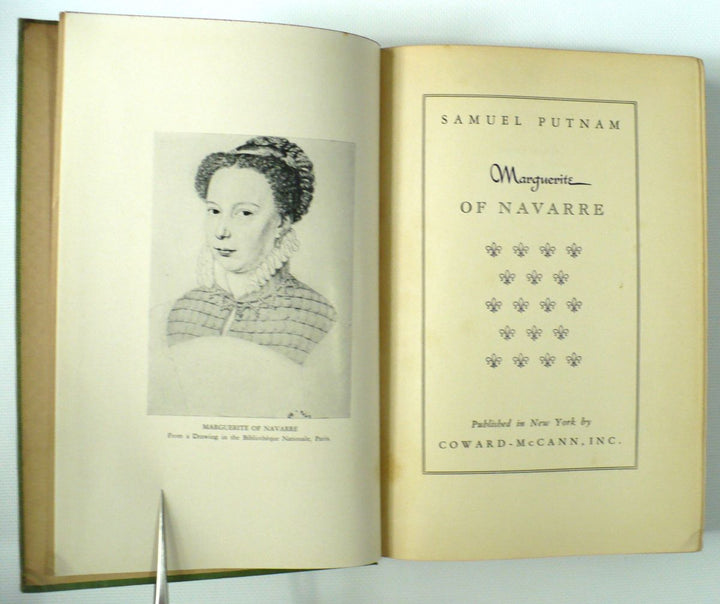 Marguerite of Navarre by Samuel Putnam 1935 First Edition