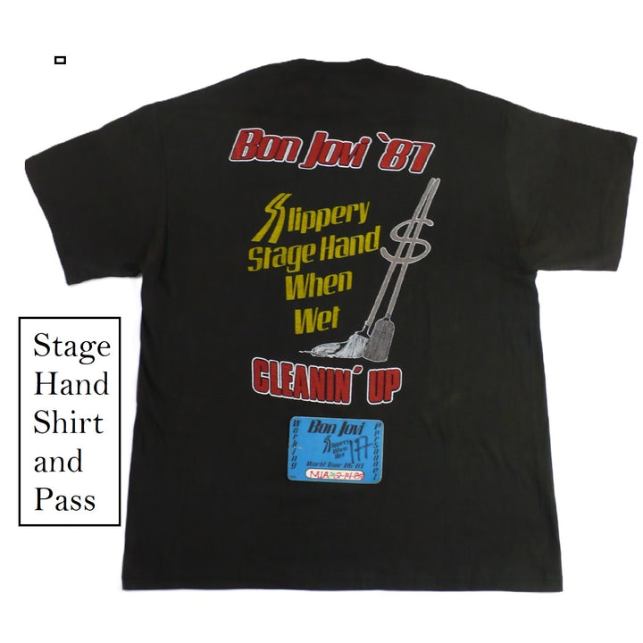 Bon Jovi Memorabilia Combo 1987