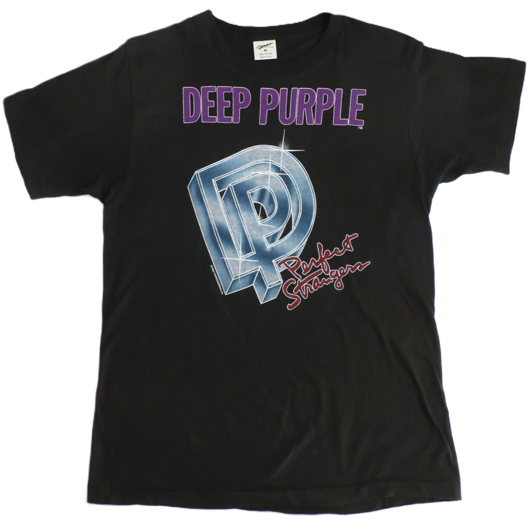 Deep Purple Perfect Strangers Tour T-Shirt & Ticket 1985