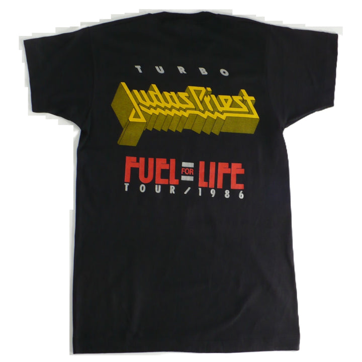 Judas Priest Fuel For Life Tour T-Shirt & Ticket 1986