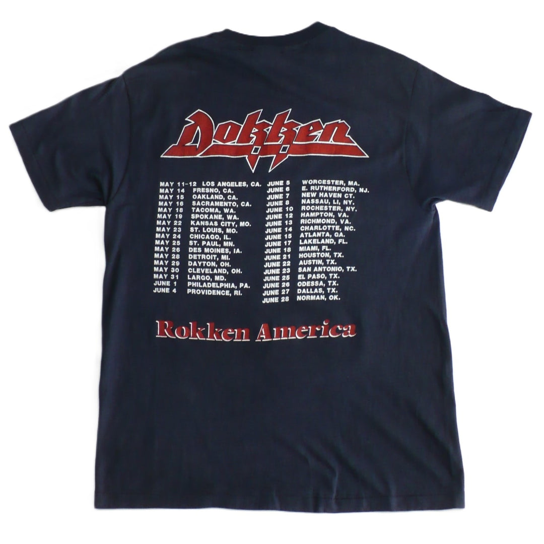 Dokken Under Lock and Key Tour T-Shirt 1985/1986