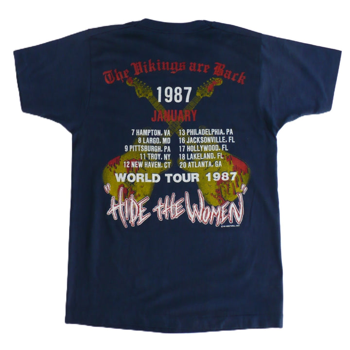 Yngwie Malmsteen Trilogy Tour T-Shirt & Ticket 1987