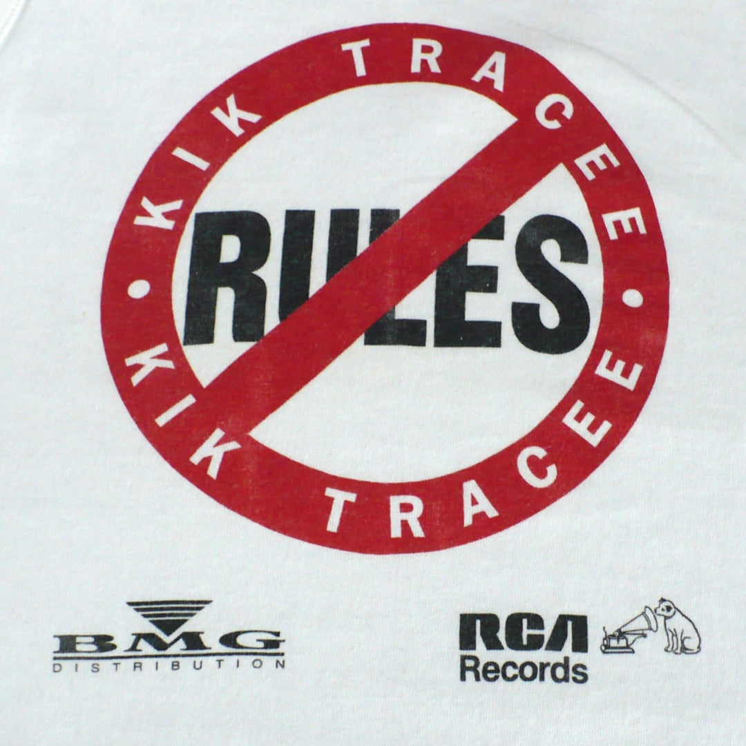 Kik Tracee No Rules White Tank Shirt & Badlands Ticket 1991