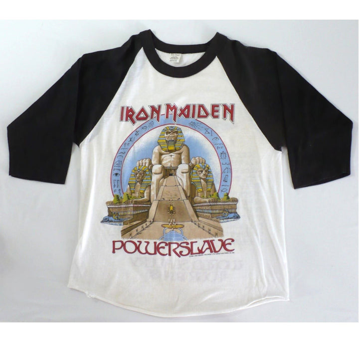 Iron Maiden Powerslave World Slavery Tour Shirt 1984/1985