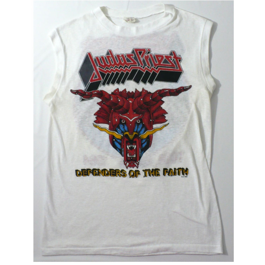 Judas Priest Metal Conqueror Tour Shirt & Ticket 1984