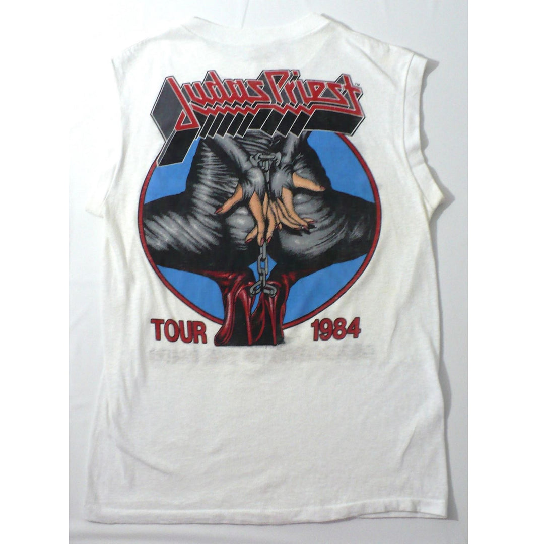 Judas Priest Metal Conqueror Tour Shirt & Ticket 1984