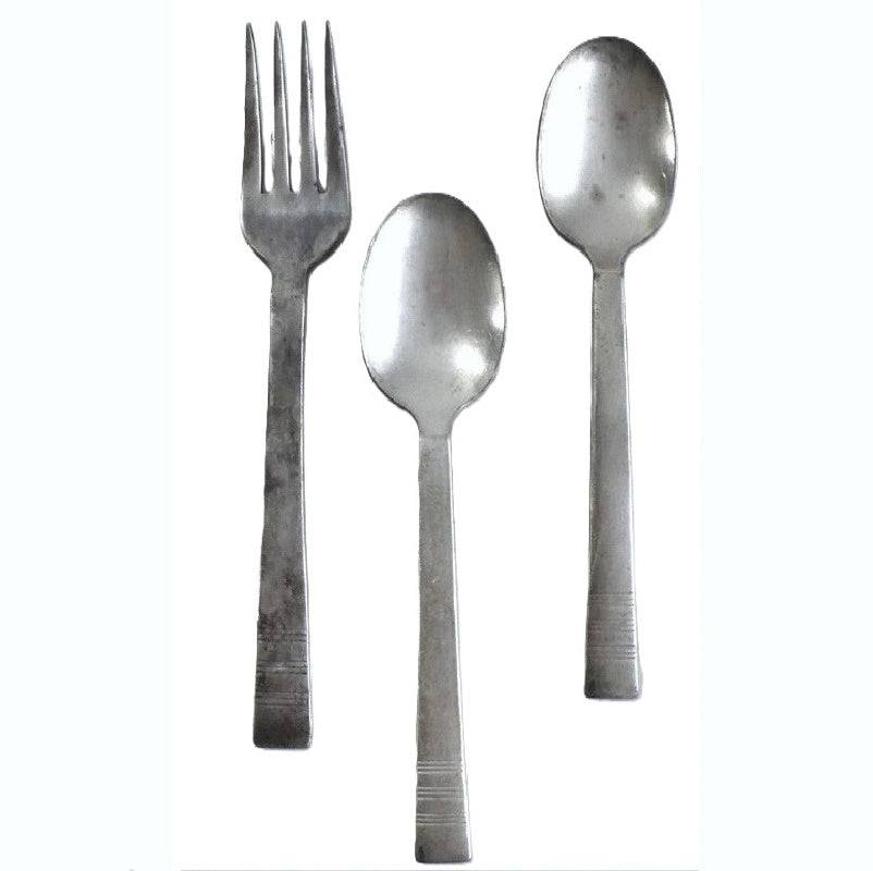 1950s Pan Am Rainbow Flatware Set.