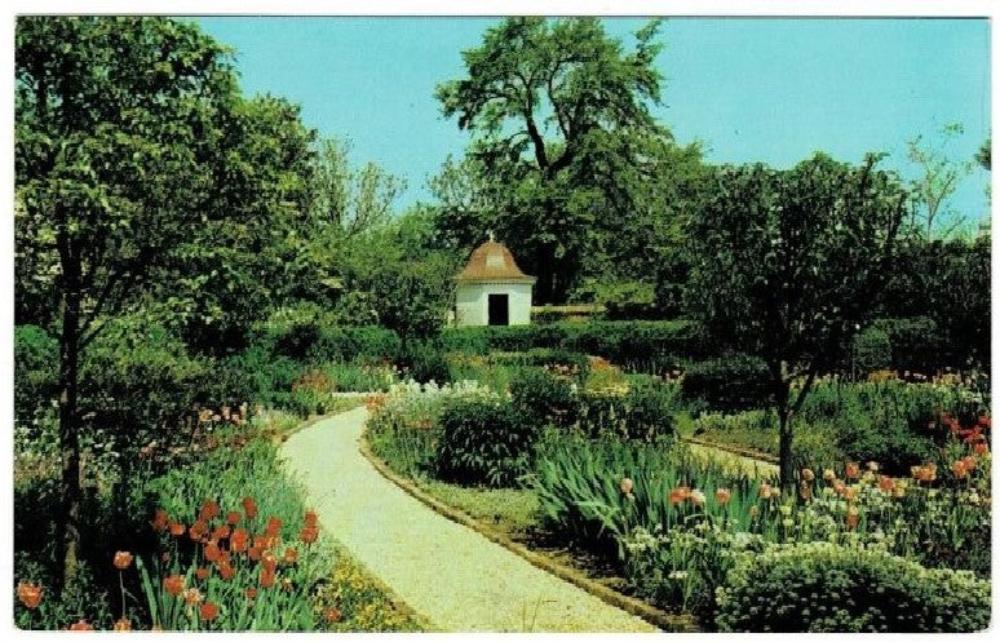 1950 Flower Garden  Mount Vernon Virginia