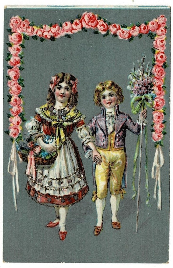 1907 Regency Romance Postcard