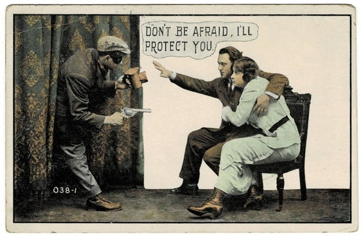 1910 I'll Protect You  Postcard