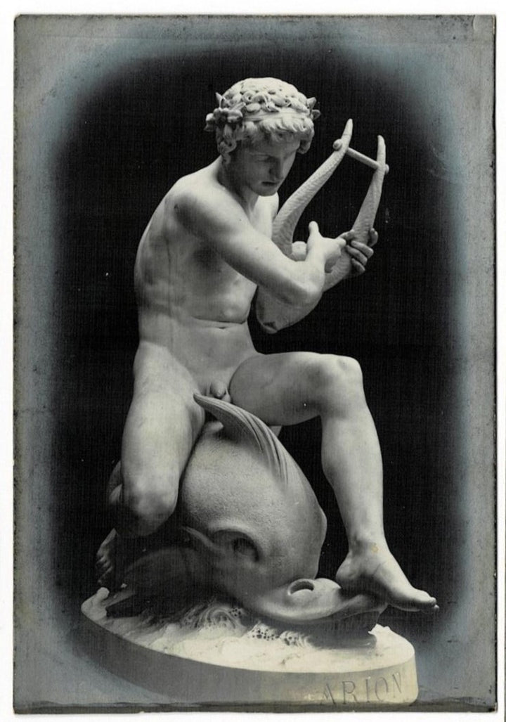 1912 Arion & Dolphin by Hiolle Postcard