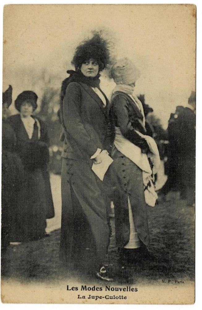 1909 La Jupe-Culotte Parisian Suffragette