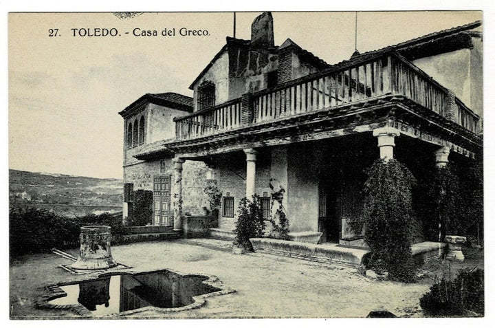 1909 El Greco Home Toledo Spain