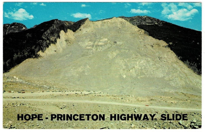 1965 Hope Slide Landslide Princeton Canada