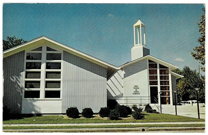 1960 Christian Scientist Church Rehoboth DE Postcard