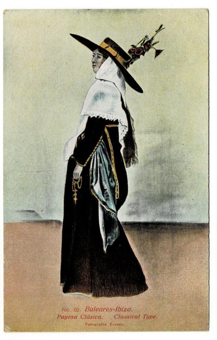 1918 Folk Dress Ibiza Spain