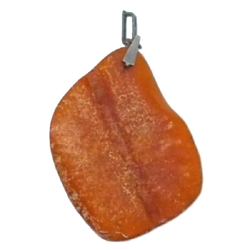 1950s Large Amber Pendant