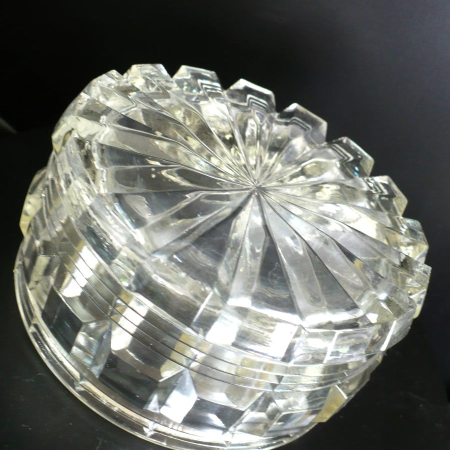 1950s Crystal Vanity Powder Box