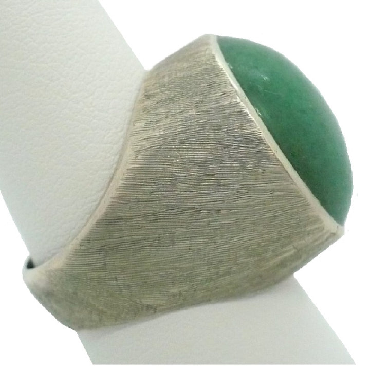 8 Modernist Aventurine Ring 1960s