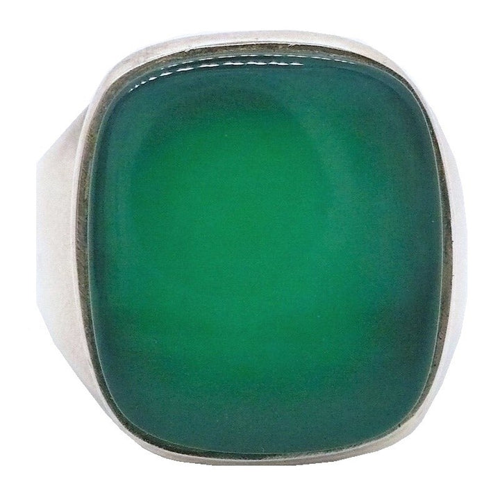 9 S'Paliu Chrysoprase Ring