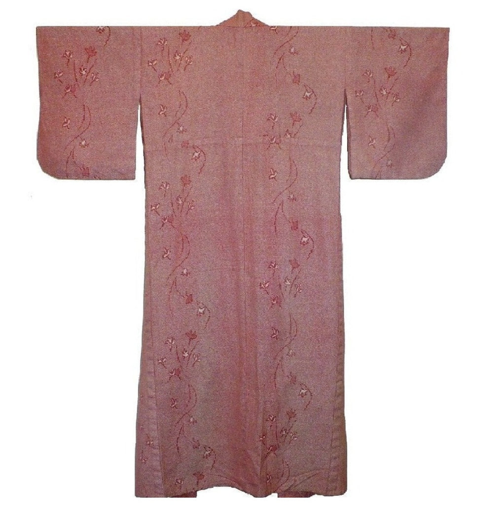 1980s Vintage Chinese Zha-Ran Winter Kimono.