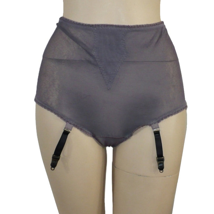 1960s Vintage Purple Panty Girdle Garter.