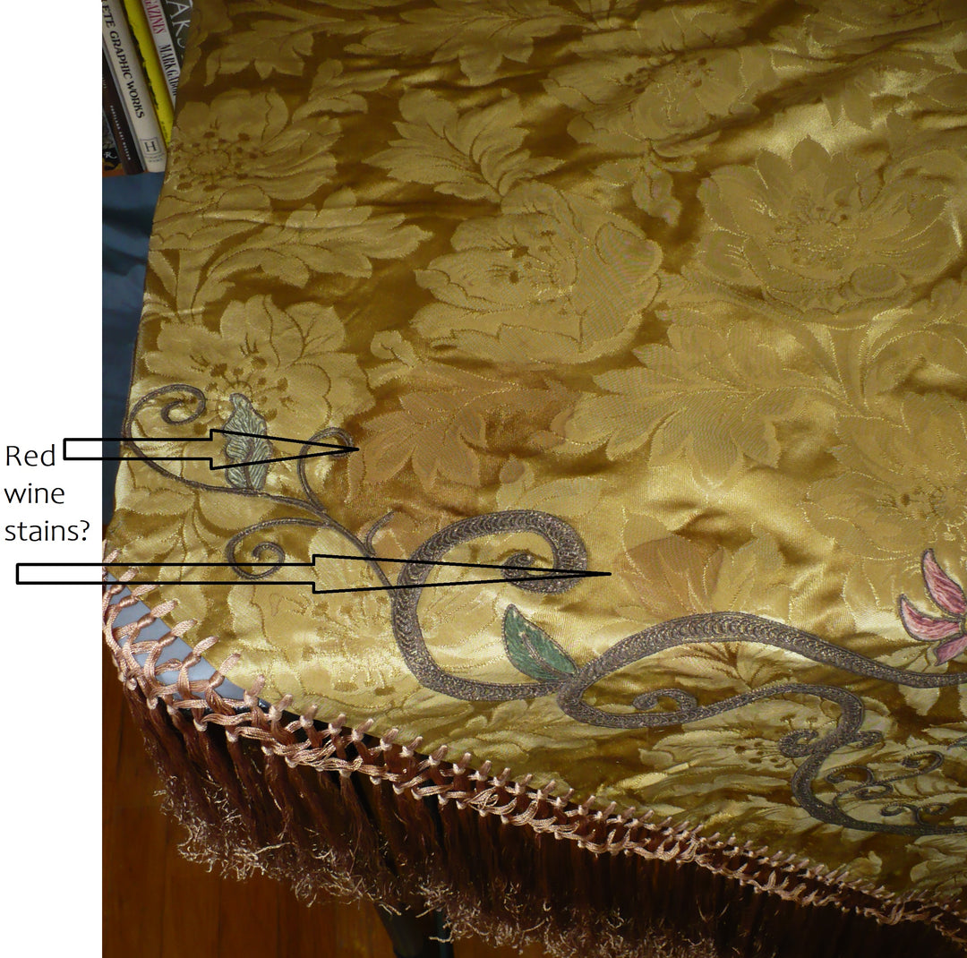 19th c. Rococo Piano Shawl