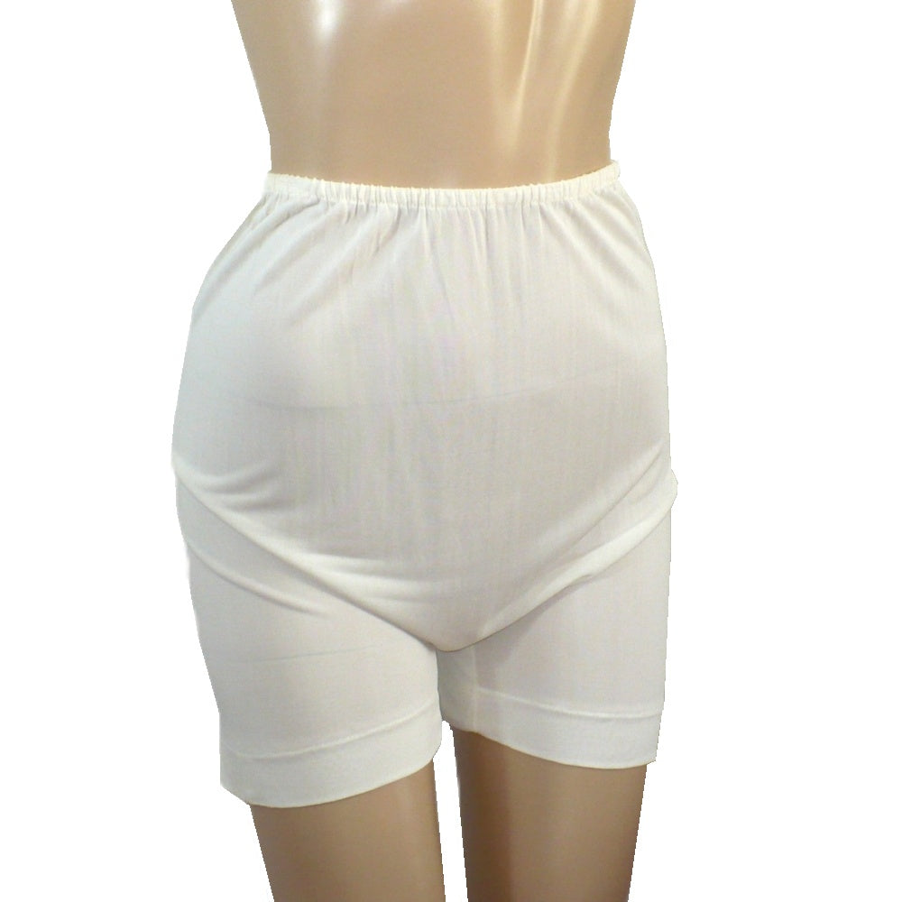 1960s Vintage White Long Leg Panty Pettipants.