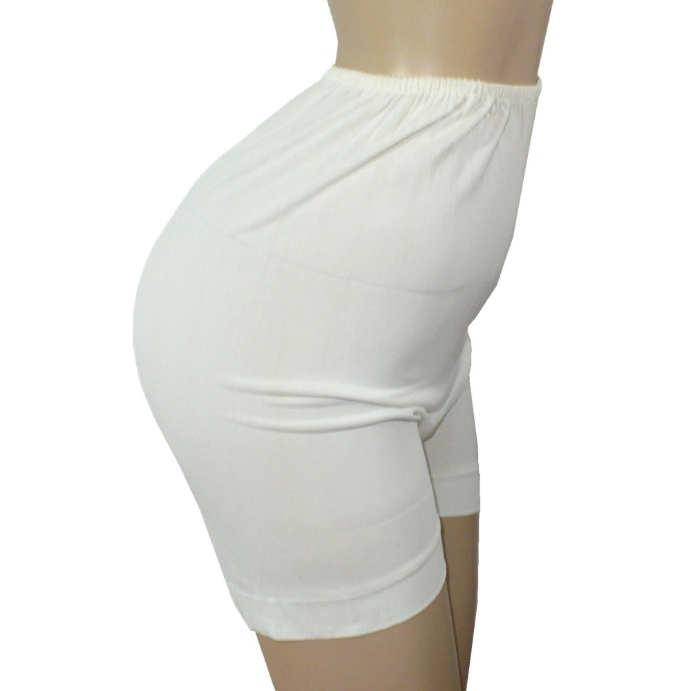 1960s Vintage White Long Leg Panty Pettipants.