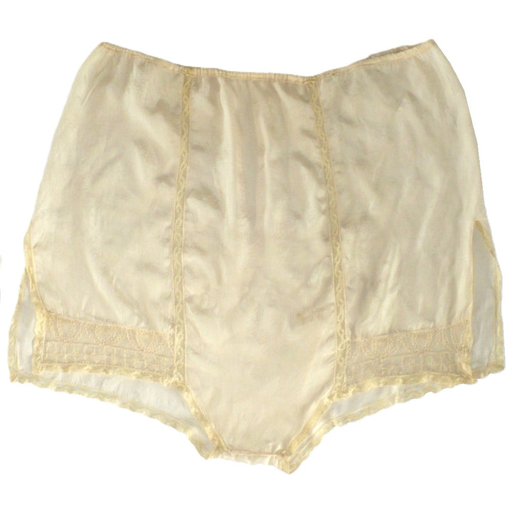 1920s Vintage Sensuous Silk Tap Pants XL.