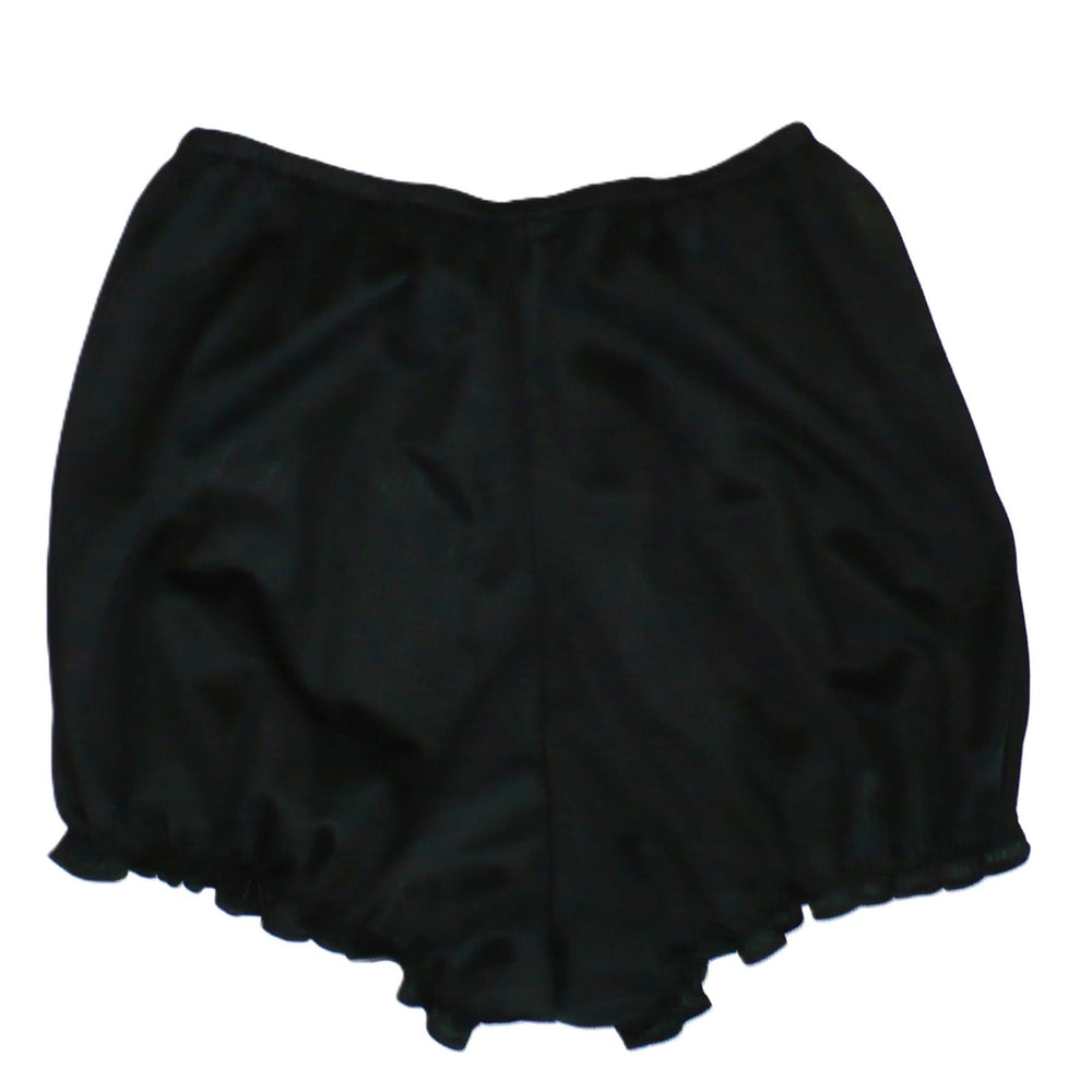 1960s Vintage Sheer Black Baby Doll Nylon Bloomers Panties.