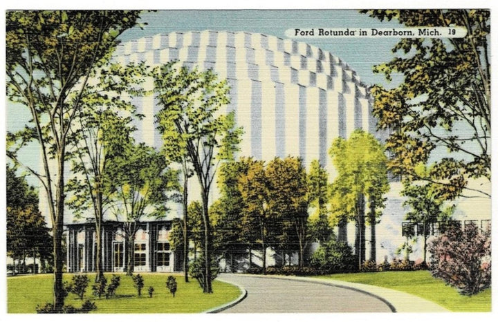 1934 Ford Rotunda Pavilion Dearborn Michigan