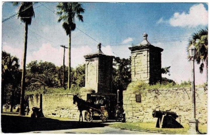 1950 Old City Gates St Augustine Florida