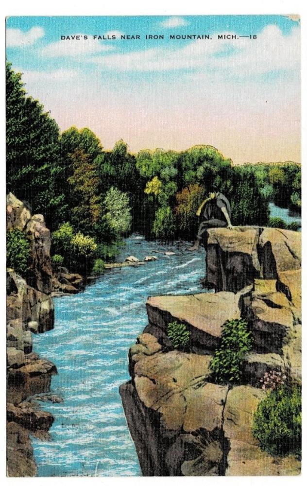 1953 Dave's Falls Iron Mountain Marinette Wisconsin