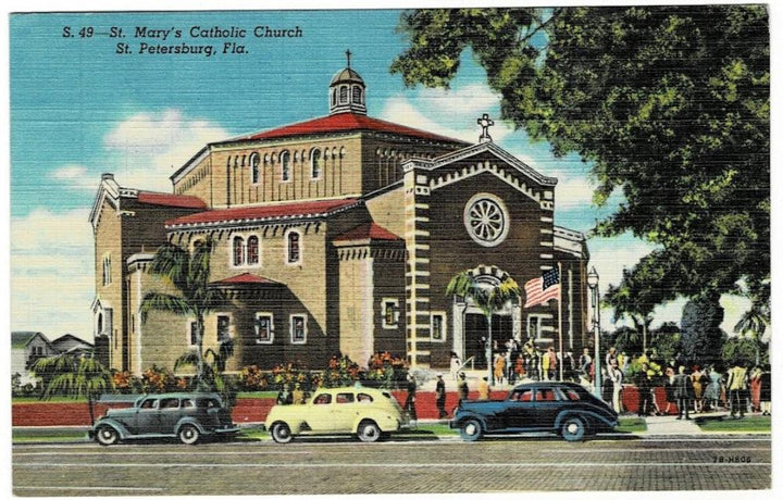 1951 St Mary's Church Saint Petersburg Florida