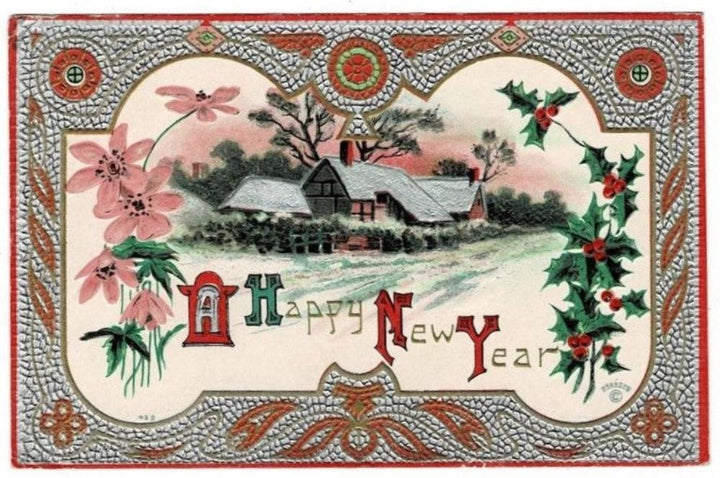 1910 A Wintery Happy New Year