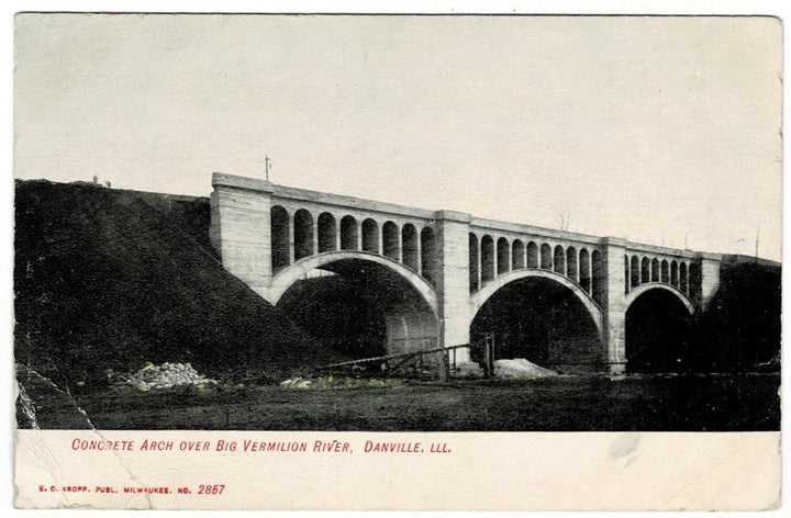 1907 Arch Bridges Danville Illinois