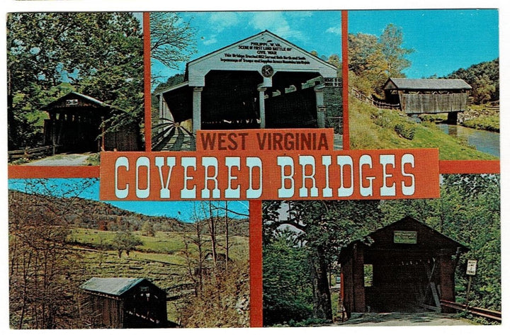 1963 Covered Bridges West Virginia